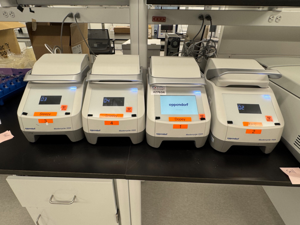 Image of Eppendorf Mastercylers Quantity 4